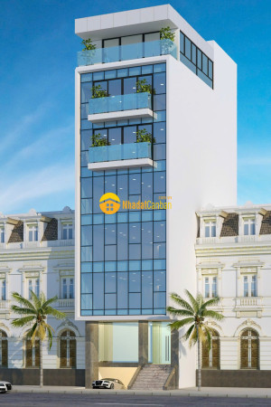 Bán tòa nhà vp 8 tầng mặt phố lưu quang vũ trung hòa dt 120m2 mt 6.7m. giá 115 tỷ