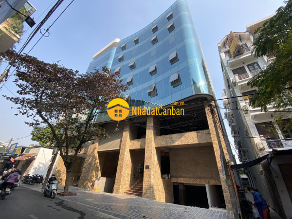 Bán gấp tòa nhà vp vip 9 tầng mặt phố hoàng ngân dt 400m2. giá 250 tỷ