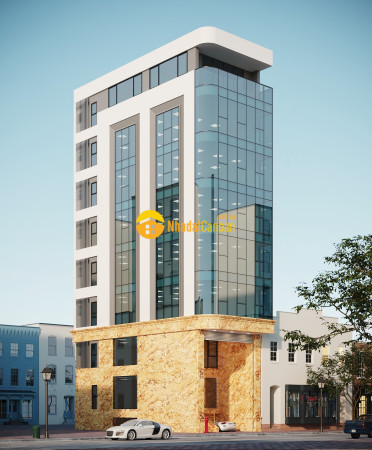 Bán tòa nhà văn phòng 8 tầng mặt phố quang trung dt 146m2. lô góc 3 mặt. giá 65 tỷ